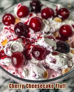 Cherry Cheesecake Fluff