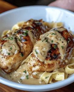 Chicken with Buttered Noodles