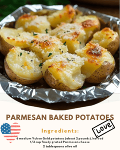 Parmesan Baked Potatoes