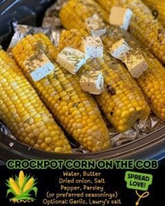 Crockpot Corn on the Cob