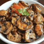 BLACK PEPPER CHICKEN WITH MUSHROOMS