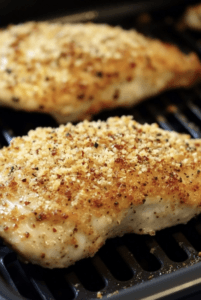 Air Fryer Parmesan Crusted Chicken