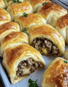 Breakfast Sausage Crescent Rolls