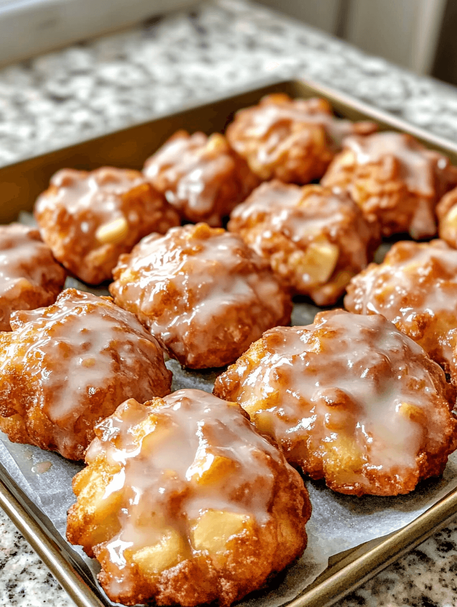Baked Apple Fritters
