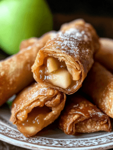 Apple Pie Egg Rolls