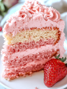 Best Homemade Strawberry Cake