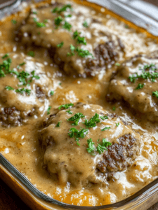 Amish Hamburger Steak Bake