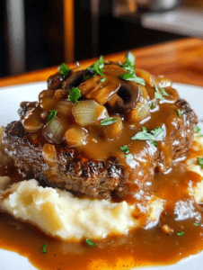 Classic Skillet Salisbury Steak