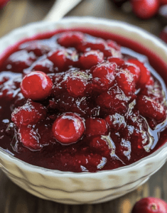 Cranberry Sauce recipe