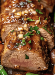 Honey Garlic Pork Tenderloin Recipe