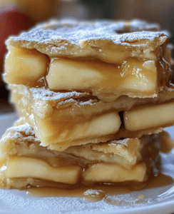 Flaky Apple Pie Bars