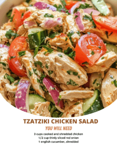 Tzatziki Chicken Salad