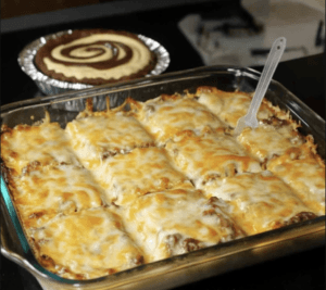 Cowboy Meatloaf and Potato Casserole