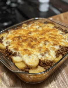 Hamburger Potato Casserole