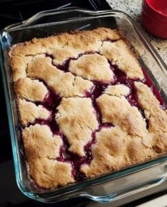 Easy Cherry Cobbler