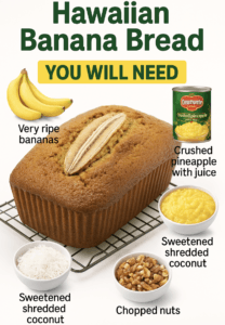 Tropical Twist: Delicious Hawaiian Banana Bread Recipe for a Taste of Paradise