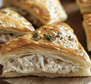 Chicken Alfredo Calzone