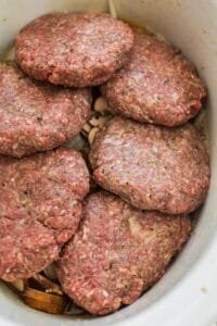 Slow Cooker Salisbury Steaks