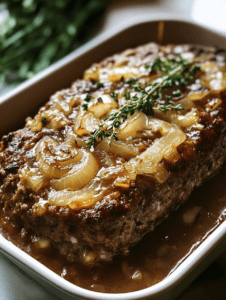 Lipton Onion Meatloaf