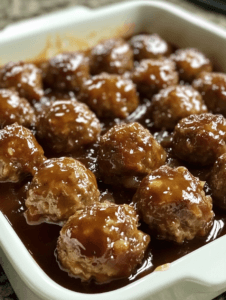 Sweet and Sour Meatballs
