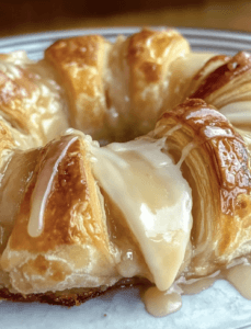 Caramel Apple Cream Cheese Crescent Ring: Irresistible Fall Dessert Delight