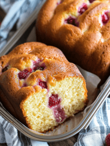 Strawberry Cream Cheese Loaf