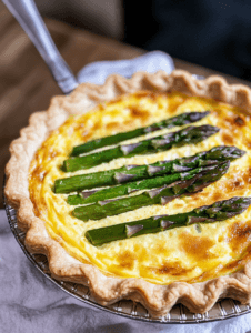 Roasted Asparagus Pie