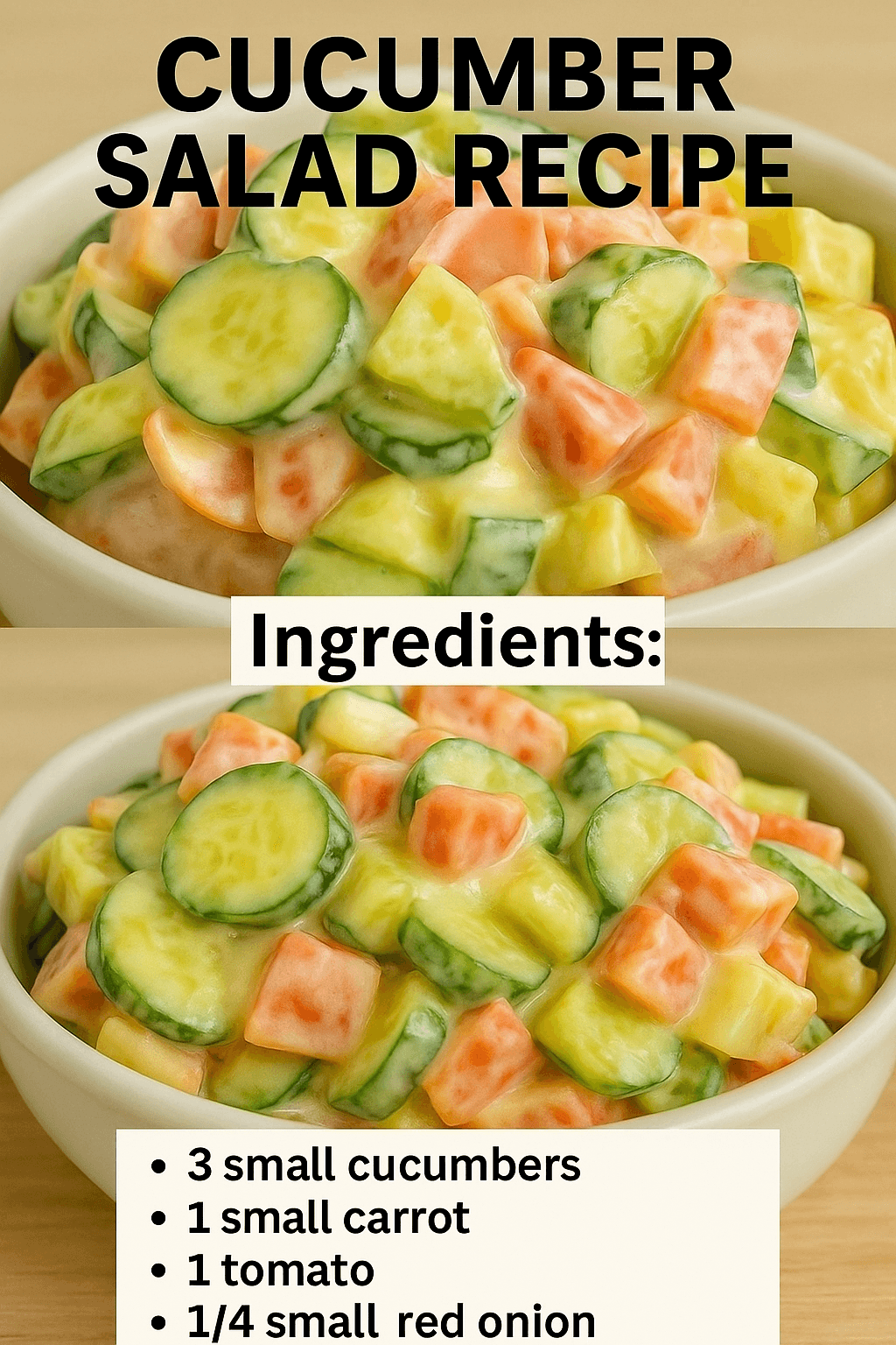 Refreshingly Crisp Cucumber Salad Recipe for a Healthy Summer Side