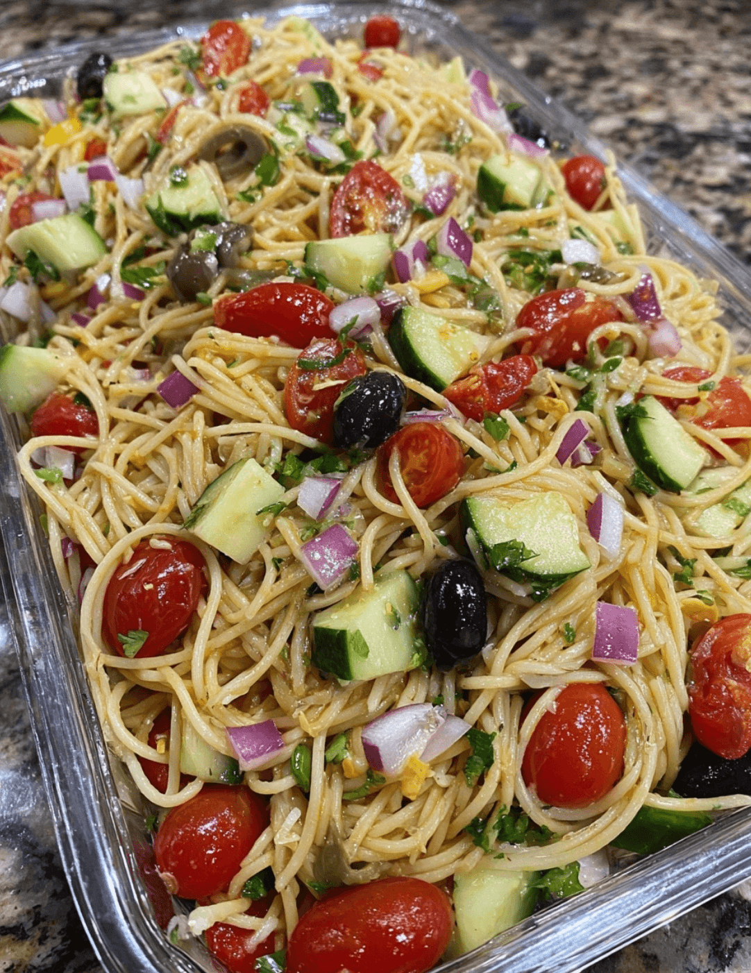 Delicious California Spaghetti Salad Recipe: A Fresh Twist on Pasta Salad Perfection!