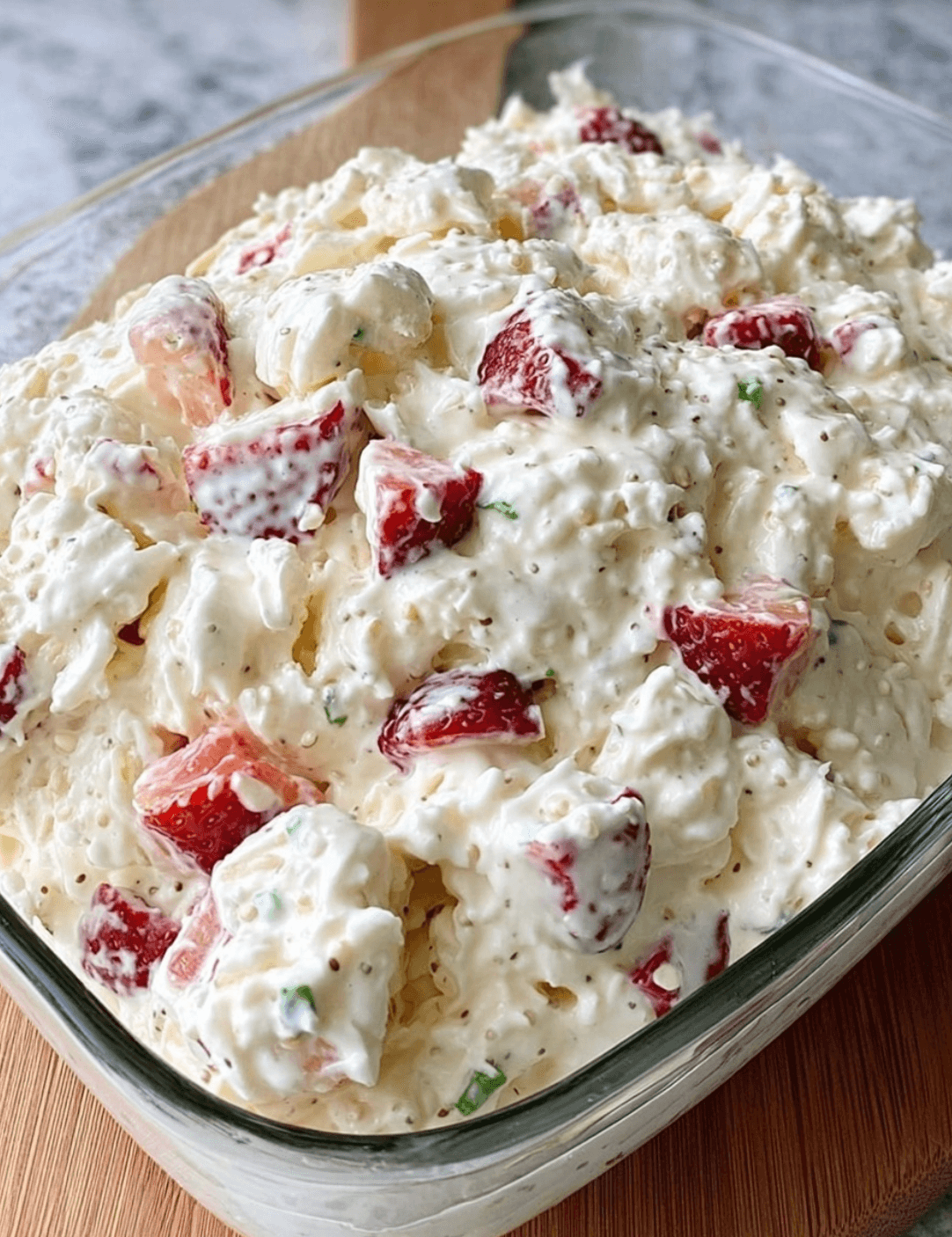 Strawberry Crackle Salad