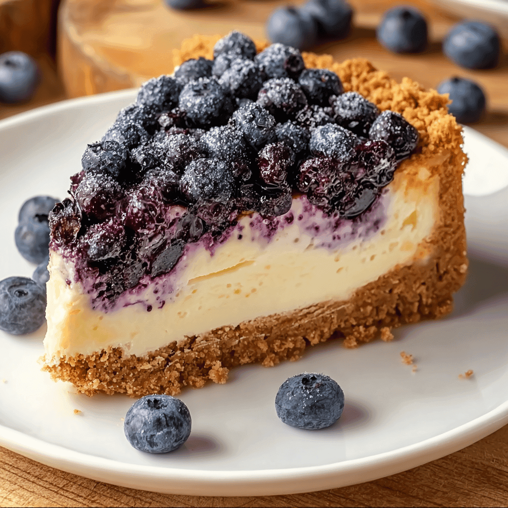 Delicious Blueberry Crumble Cheesecake You Can’t Resist