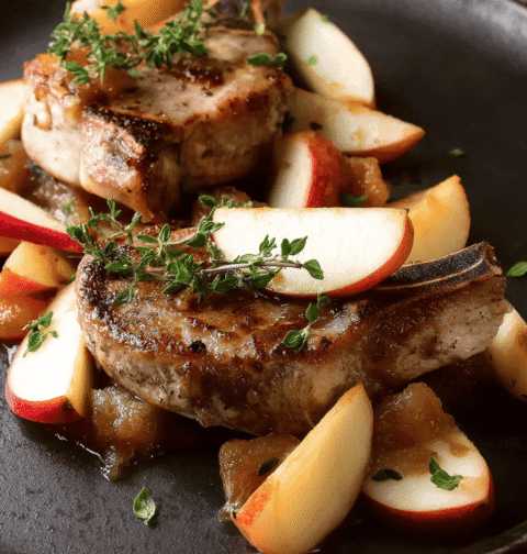 Savory Slow Cooker Apple Cinnamon Pork Chops for Cozy Dinners