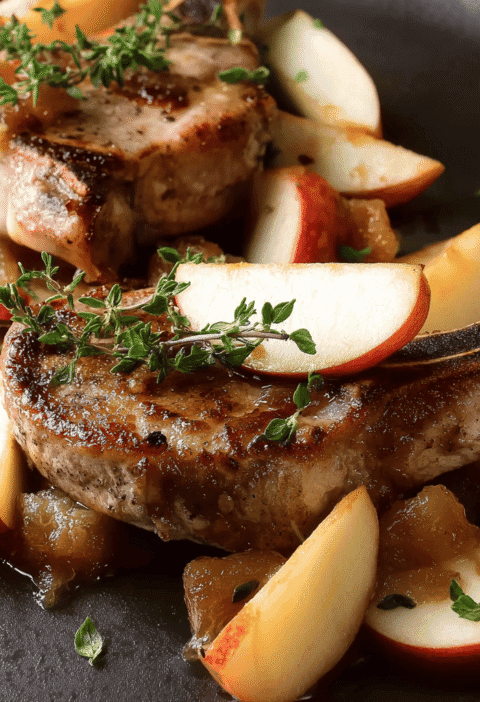 Savory Slow Cooker Apple Cinnamon Pork Chops for Cozy Dinners