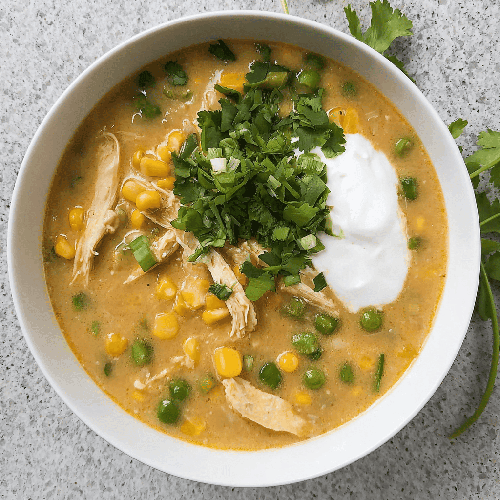 Hearty Green Chile Chicken Enchilada Soup You’ll Crave Daily
