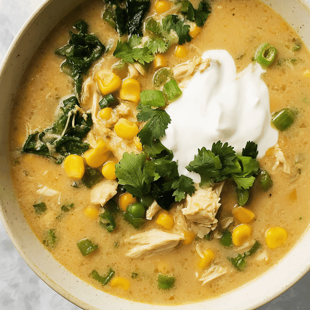 Hearty Green Chile Chicken Enchilada Soup You’ll Crave Daily