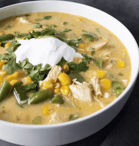 Hearty Green Chile Chicken Enchilada Soup You’ll Crave Daily