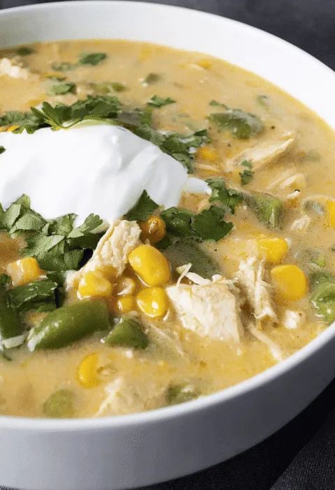 Hearty Green Chile Chicken Enchilada Soup You’ll Crave Daily