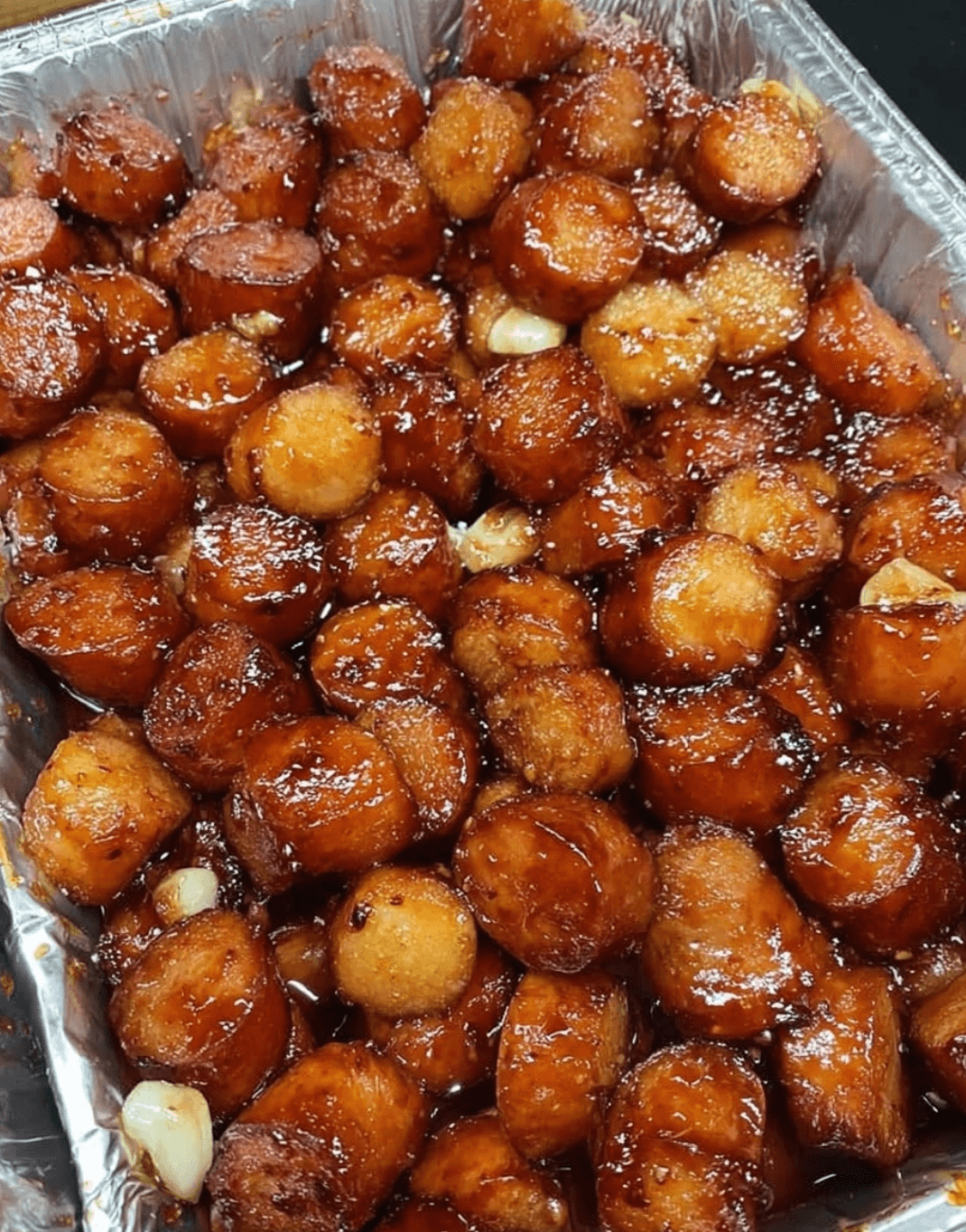 Candied Kielbasa Bites