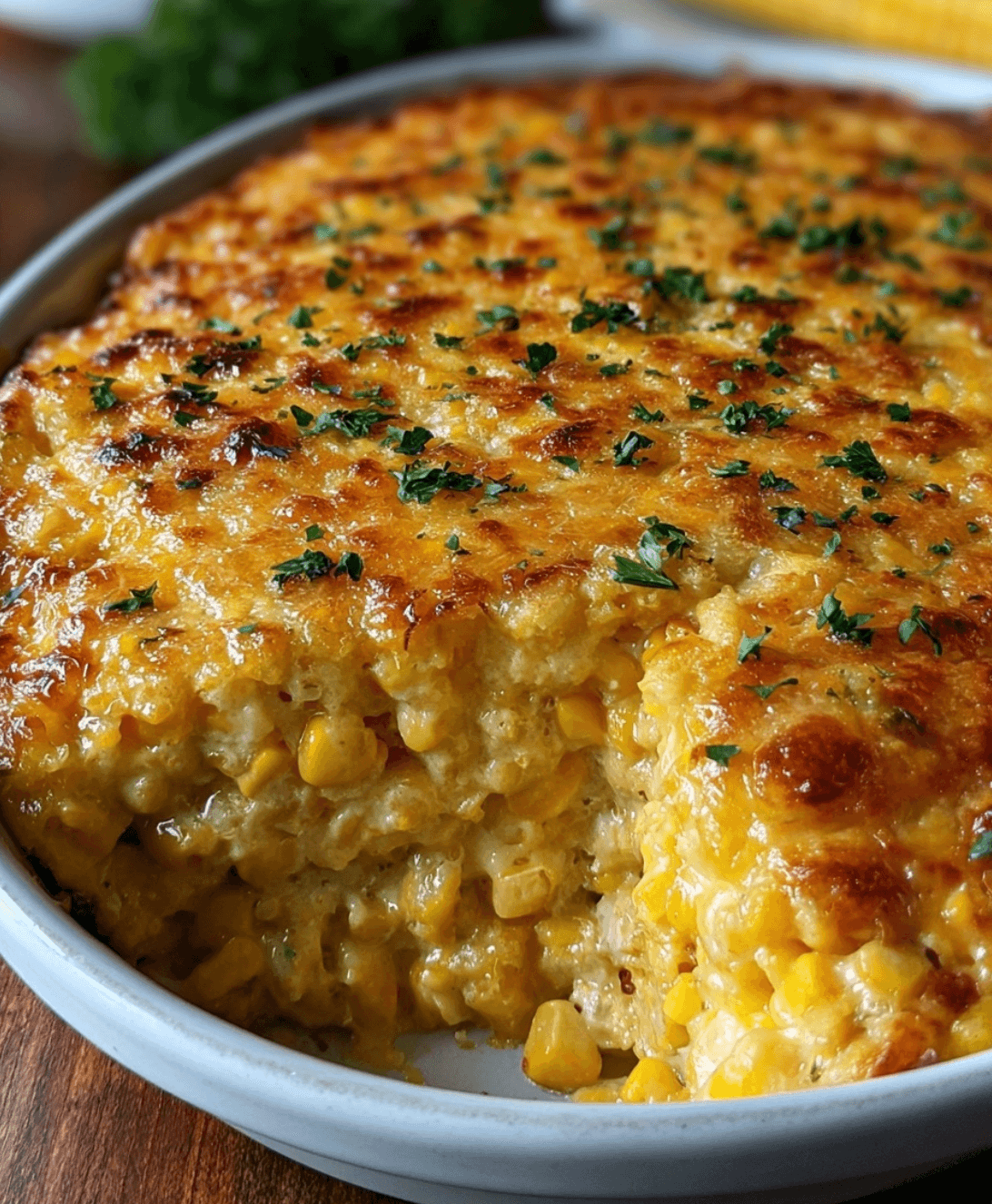 Slow Cooker Cream Cheese Corn Casserole
