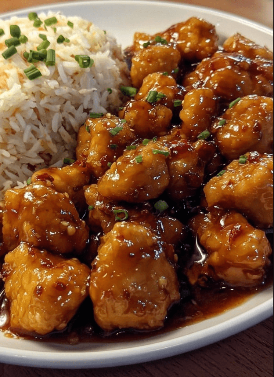 Slow Cooker Spicy Orange General Tso’s Chicken