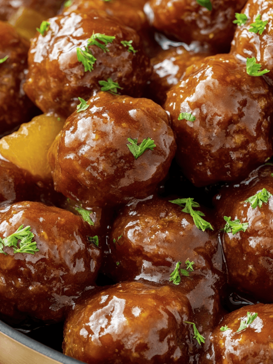 Sweet and Sour Meatballs
