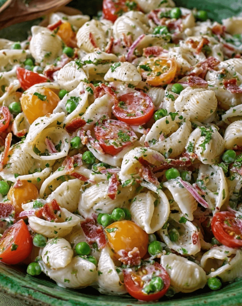 Bacon Ranch Pasta Salad