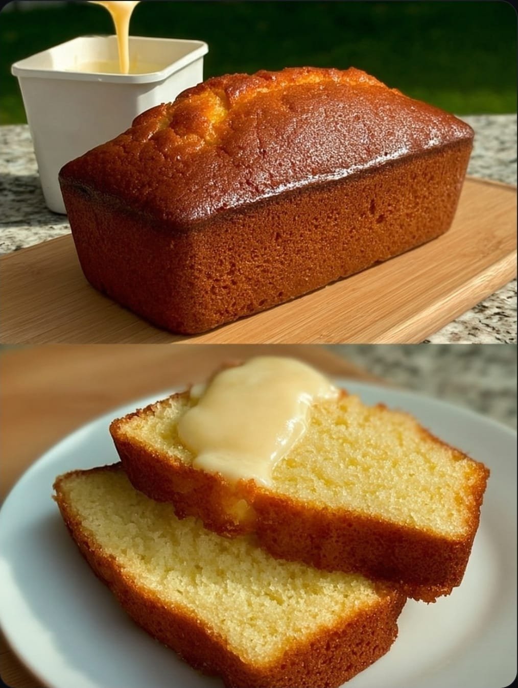 Easy Vanilla Pound Cake