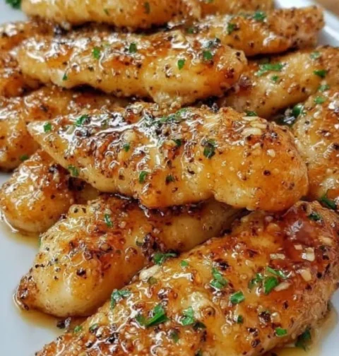 Air Fryer Honey Garlic Chicken Tenders Recipe Best Honey Butter Garlic Chicken In Air Fryer Easy Air Fryer Honey Garlic Ch...