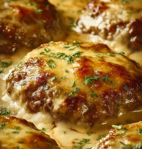 Amish Hamburger Steak Bake Recipe Easy Amish Hamburger Casserole Homemade Amish Beef Bake Traditional Amish Hamburger Bake...