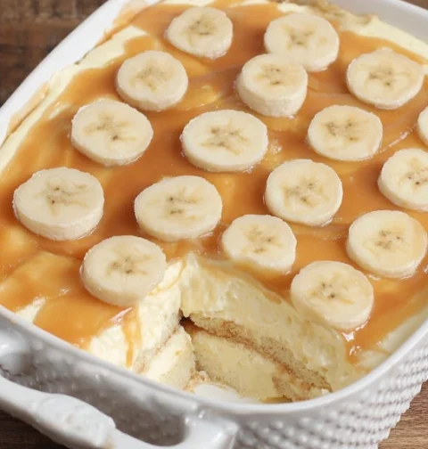 Banana Pudding Tiramisu Caramel
