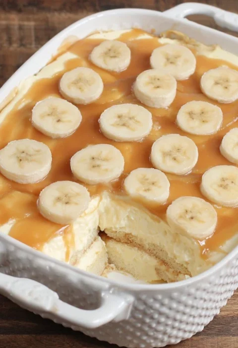 Banana Pudding Tiramisu Caramel