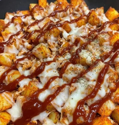 Bbq Chicken Potato Skillet