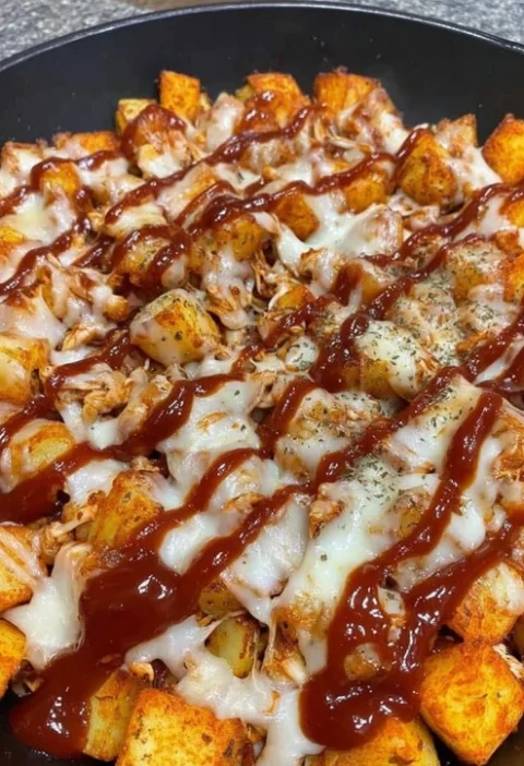 Bbq Chicken Potato Skillet