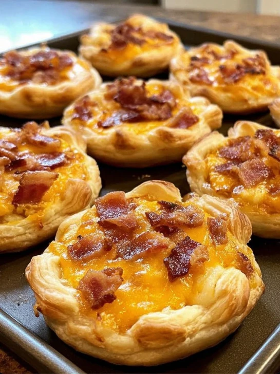 Baked Bacon, Egg, and Cheese Pinwheels